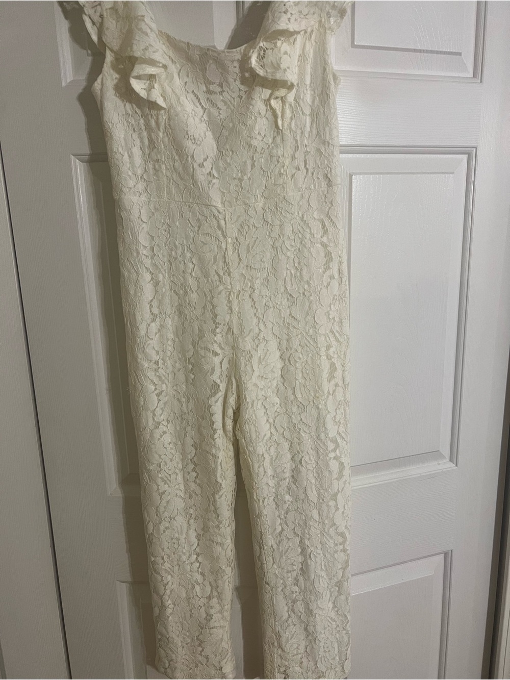 Vici Collection Lace Sleeveless Jumpsuit